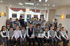 "Встреча с детским писателем Ольгой Викторовной Малышкиной"